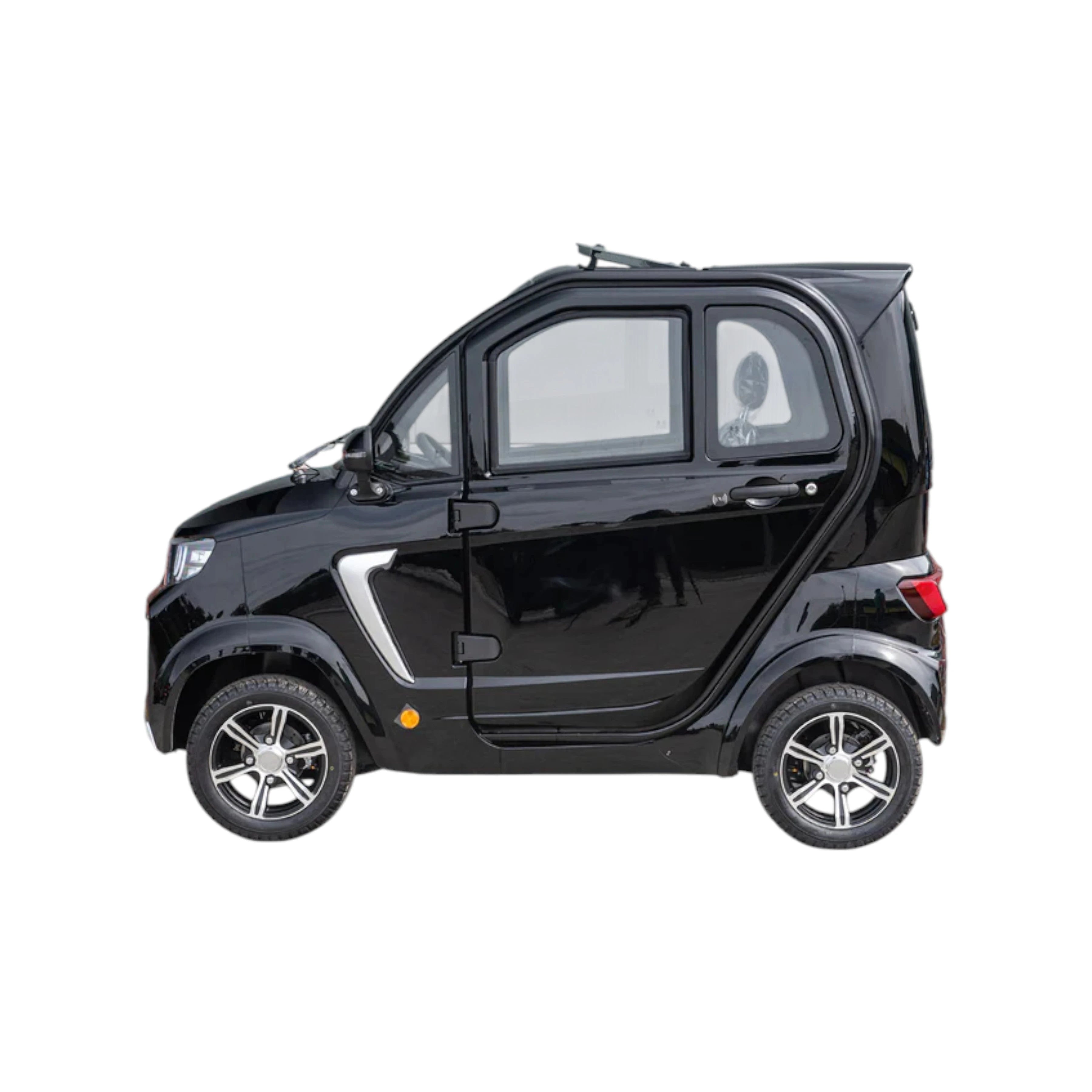 TTZ Electric invalidevoertuig 2.0 - Zwart - Elektrische invalide wagen rijbewijs vrij - 45 km/u - Canta auto - AE-trading