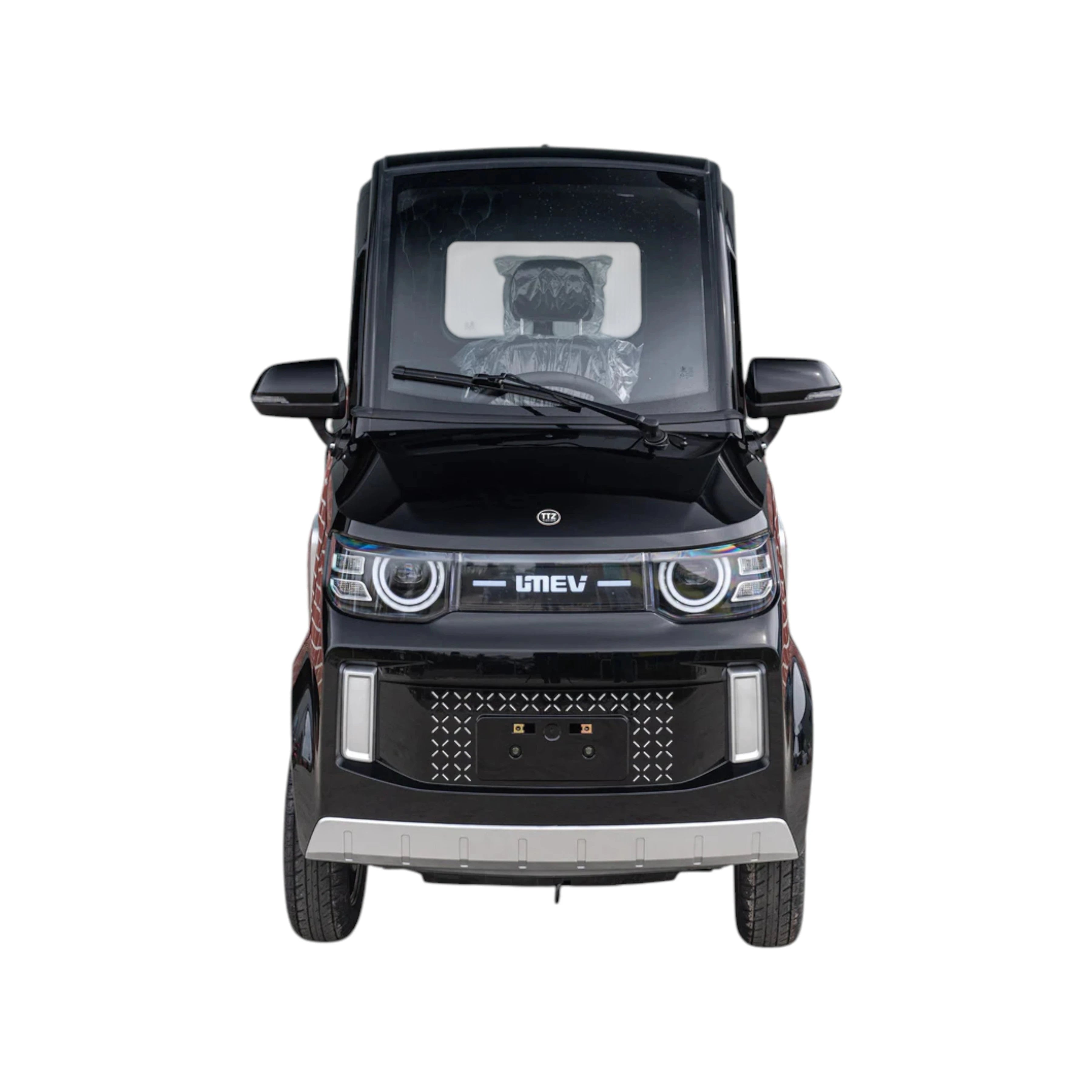 TTZ Electric invalidevoertuig 2.0 - Zwart - Elektrische invalide wagen rijbewijs vrij - 45 km/u - Canta auto - AE-trading