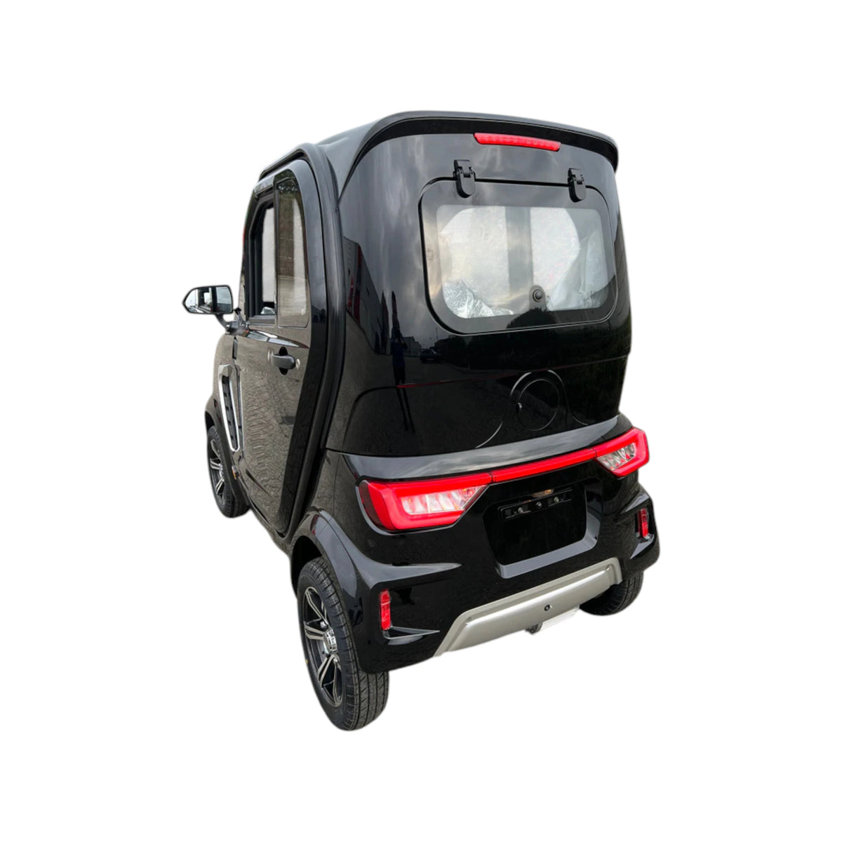 TTZ Electric invalidevoertuig 2.0 - Zwart - Elektrische invalide wagen rijbewijs vrij - 45 km/u - Canta auto - AE-trading