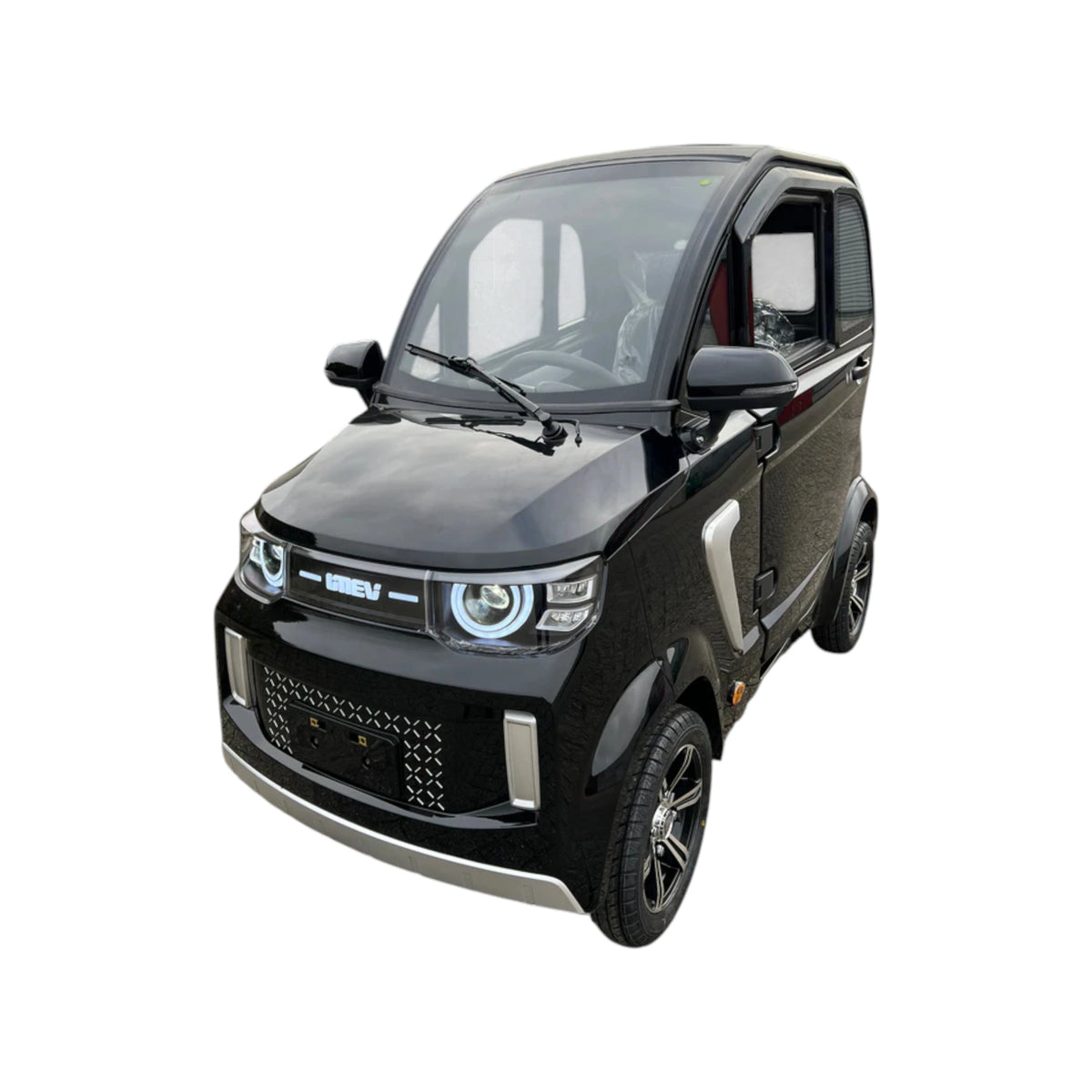 TTZ Electric invalidevoertuig 2.0 - Zwart - Elektrische invalide wagen rijbewijs vrij - 45 km/u - Canta auto - AE-trading