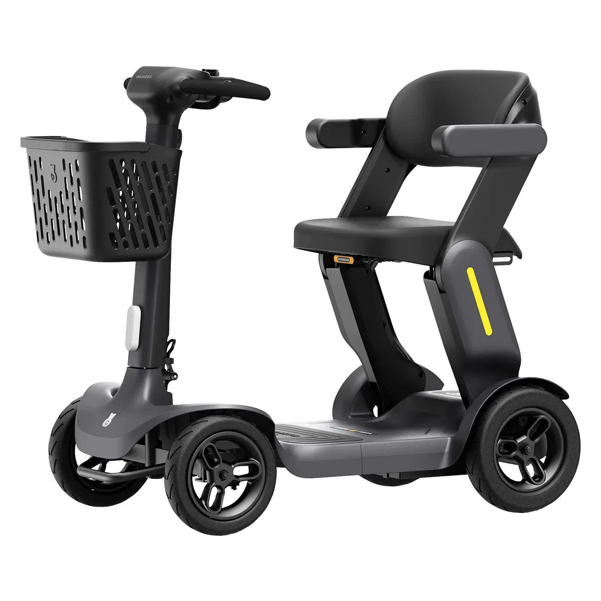 TTZ Opvouwbare Elektrische Scootmobiel - Grijs - AE-trading
