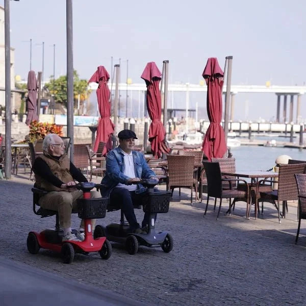 TTZ Opvouwbare Elektrische Scootmobiel - Grijs - AE-trading