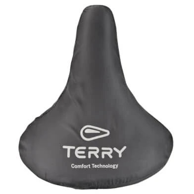 Terry regenhoes zadel/zadeldek L zw - AE-trading
