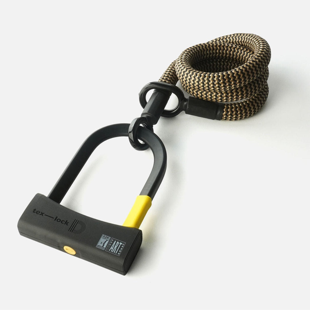 Texlock Eyelet – Beige/Zwart – L (160cm) – D-slot - AE-trading