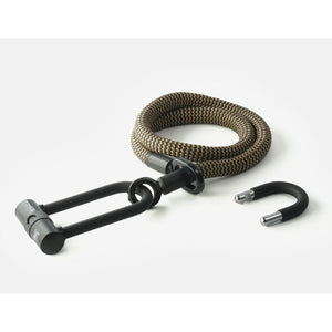 Texlock Eyelet – Beige/Zwart – S (80cm) – U/X-lock - AE-trading