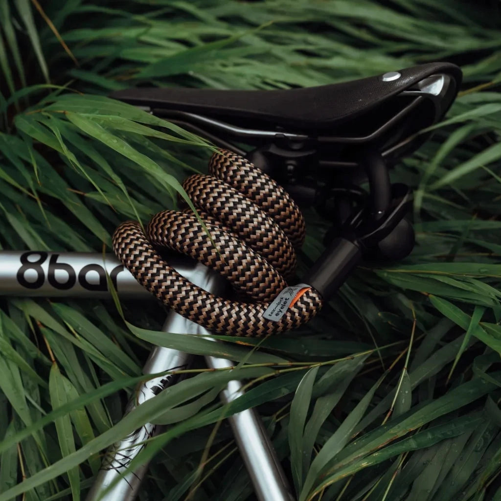 Texlock Eyelet – Beige/Zwart – S (80cm) – U/X-lock - AE-trading