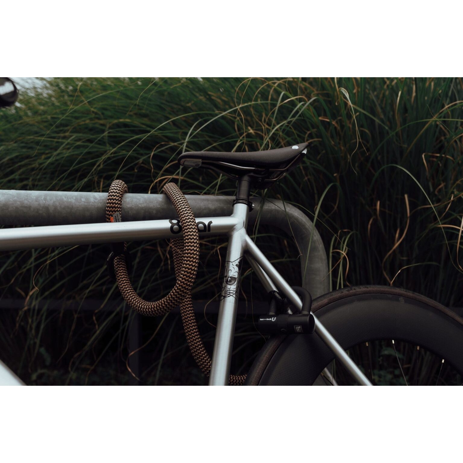 Texlock Eyelet – Beige/Zwart – S (80cm) – U/X-lock - AE-trading