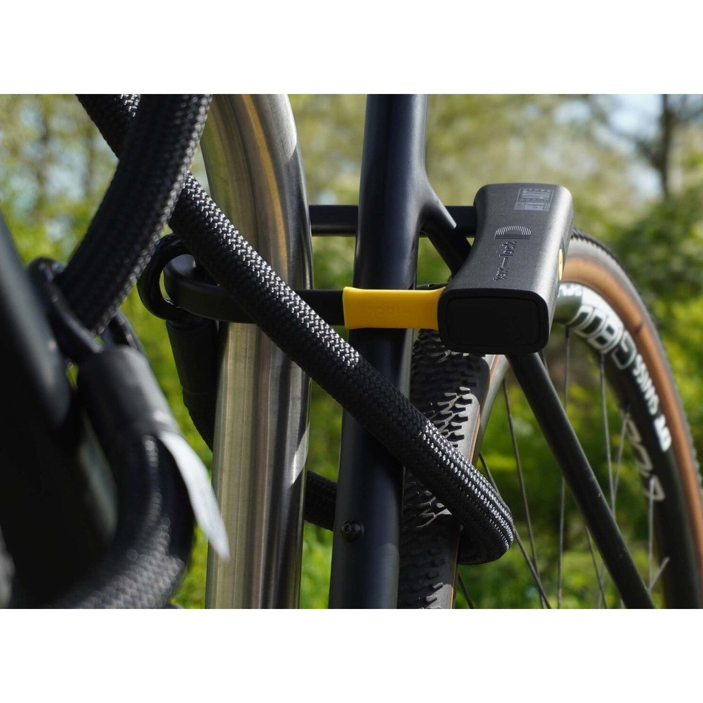 Texlock Eyelet – Zwart – M (120cm) – D-slot - AE-trading