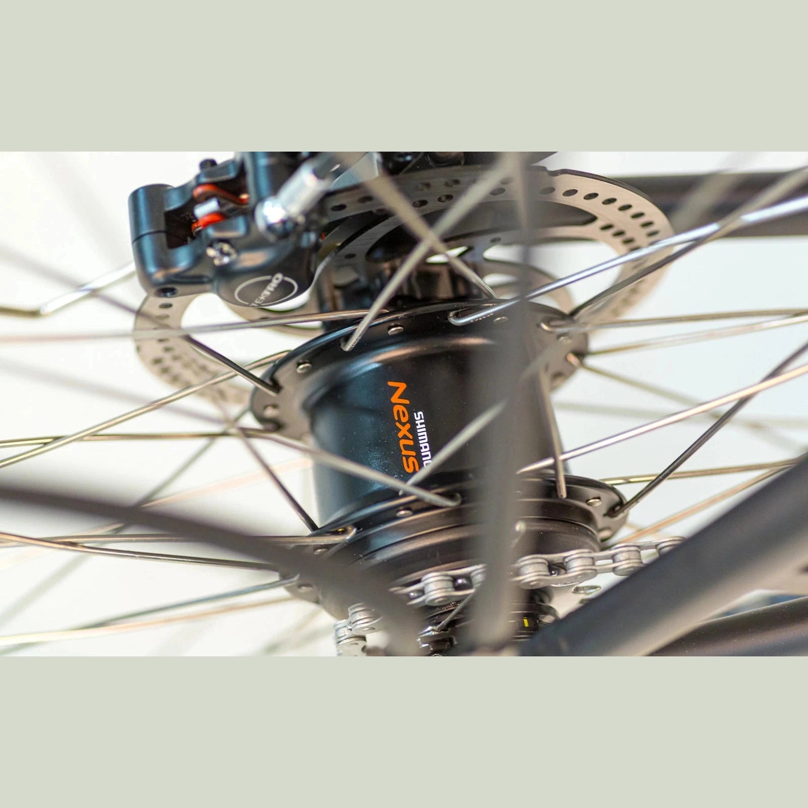 Tomos E-Cargo 3 N7 Bakfiets - Mat Zwart Bruin - AE-trading