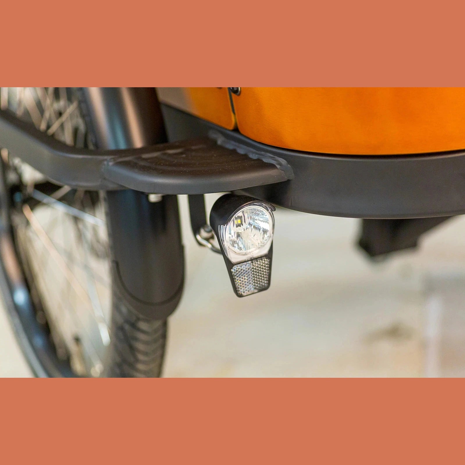Tomos E-Cargo 3 N7 Bakfiets - Mat Zwart Bruin - AE-trading