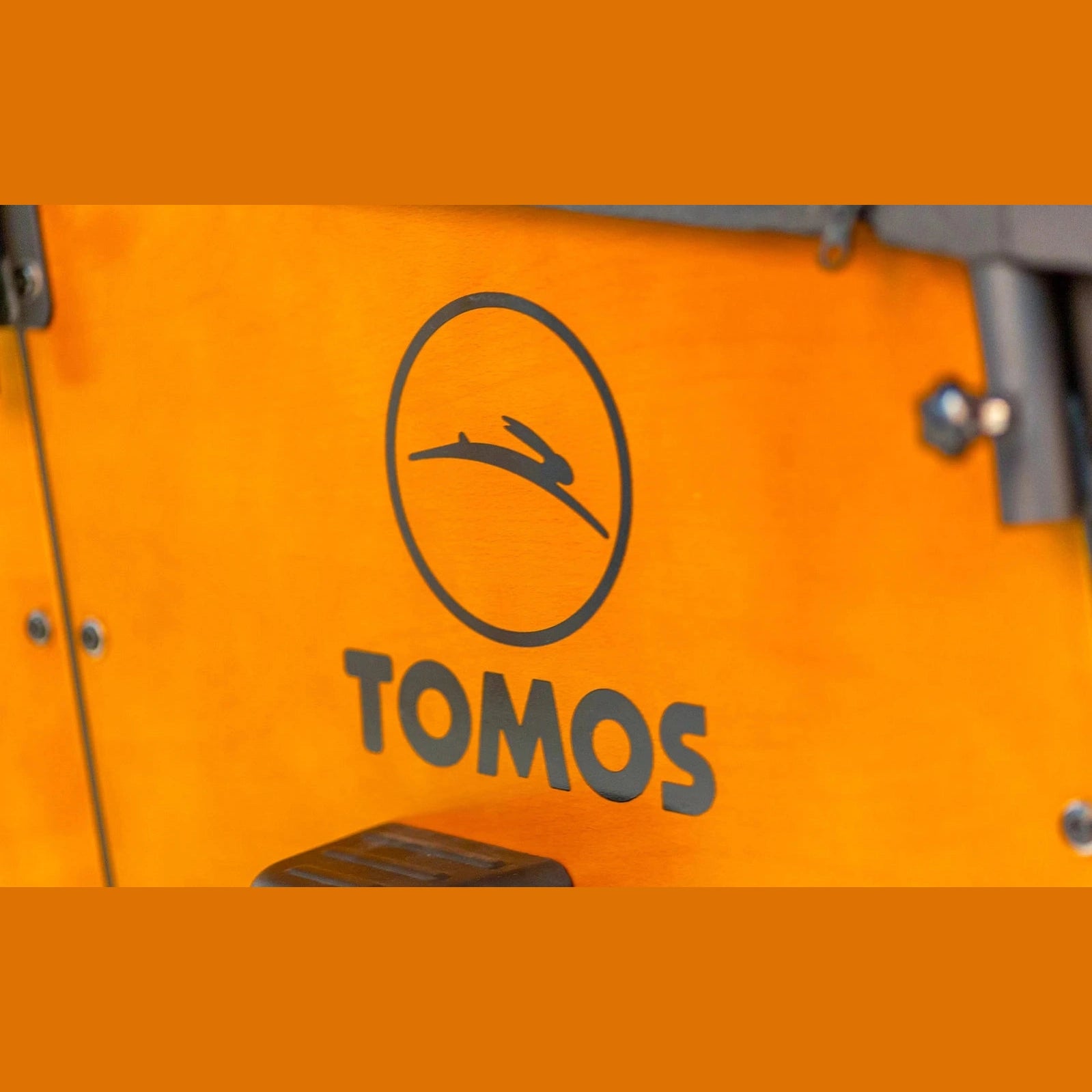 Tomos E-Cargo 3 N7 Bakfiets - Mat Zwart Bruin - AE-trading