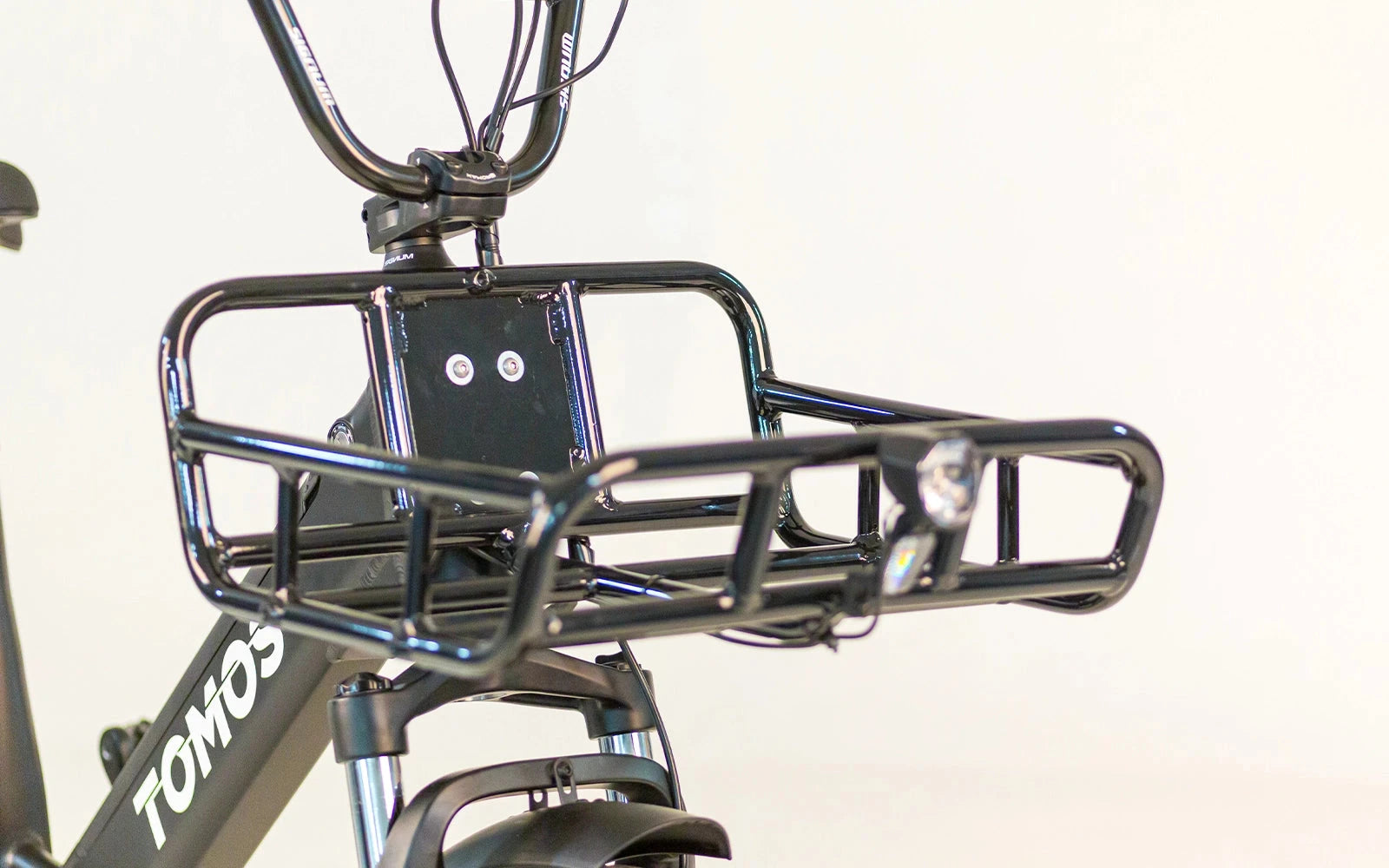 Tomos E-Cargo Fat 2 Longtail Fatbike - Glans Zwart