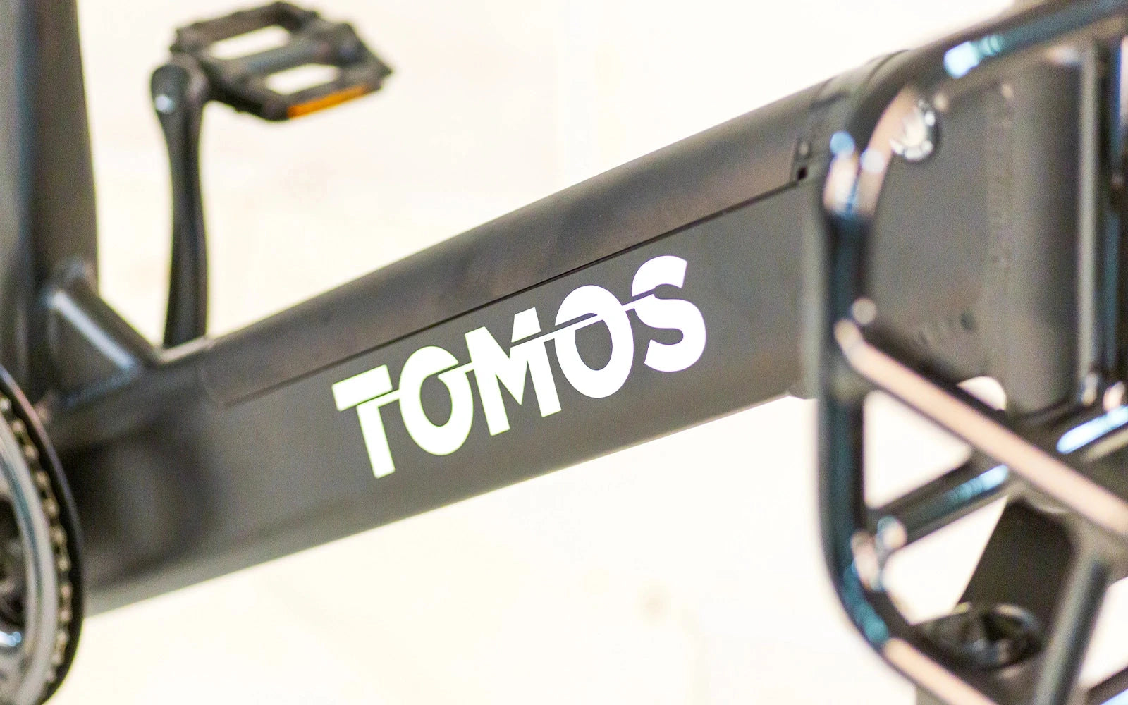 Tomos E-Cargo Fat 2 Longtail Fatbike - Glans Zwart