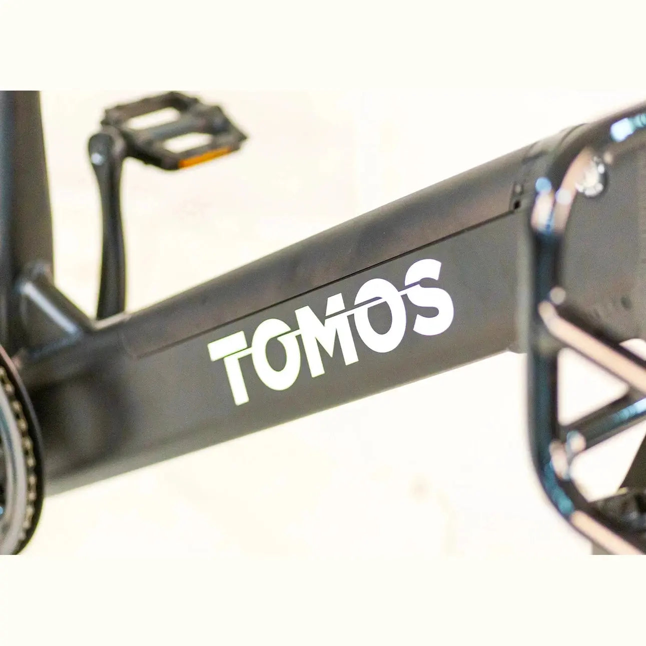 Tomos E-Cargo Fat 2 Longtail Fatbike – Glans Zwart - AE-trading