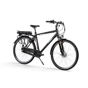 Tomos E-Gent Elektrische Fiets - Hoge Instap - Zwart - AE-trading