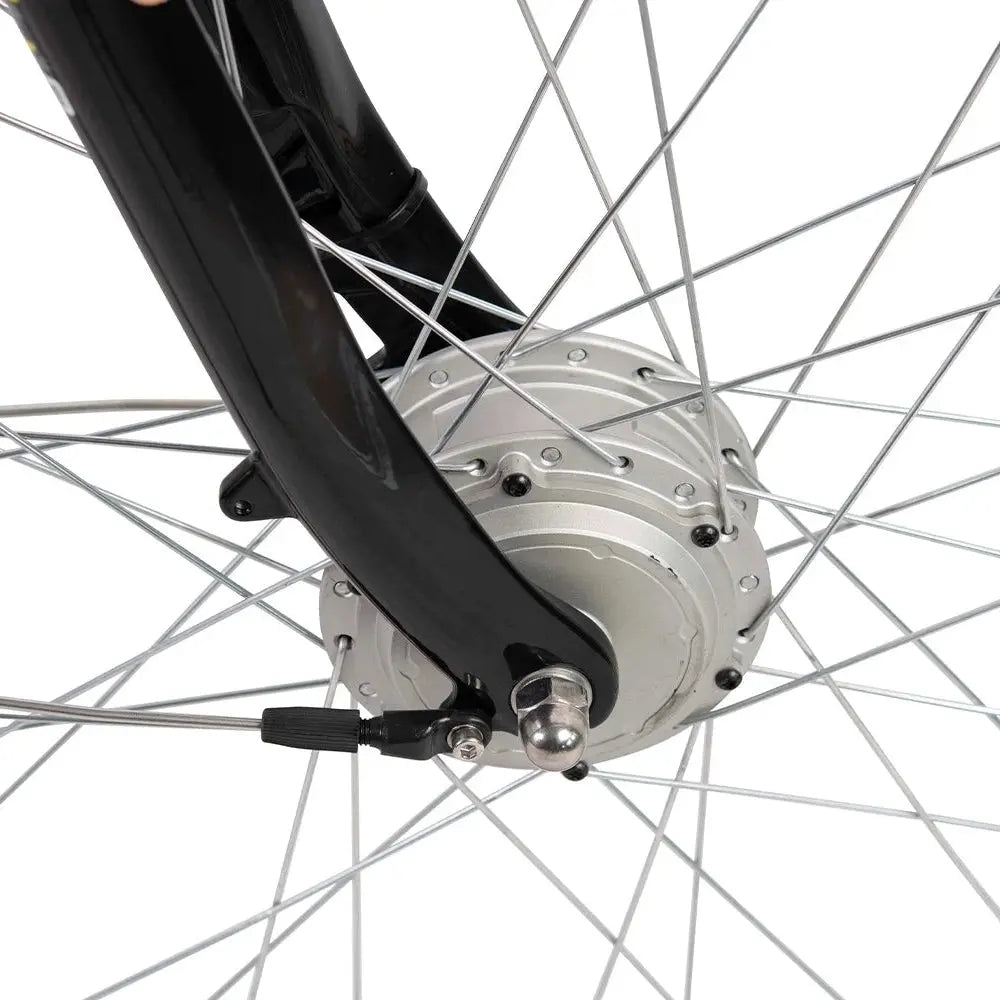 Tomos E-Gent Elektrische Fiets - Hoge Instap - Zwart - AE-trading