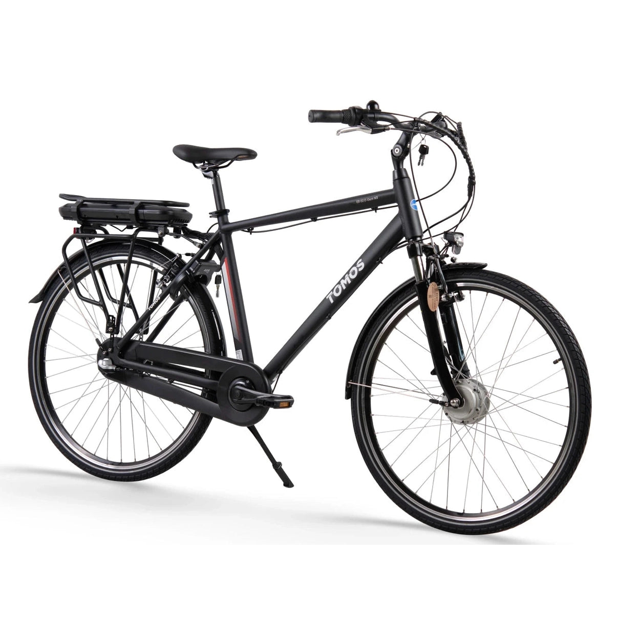 Tomos E-Gent Elektrische Fiets - Hoge Instap - Zwart - AE-trading