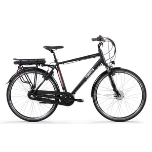 Tomos EB 02 E-Gent N3 – Elektrische Herenfiets – 28 inch – Ananda Voorwielmotor – Shimano Nexus 3 Versnellingen – 468 Wh Accu - AE-trading