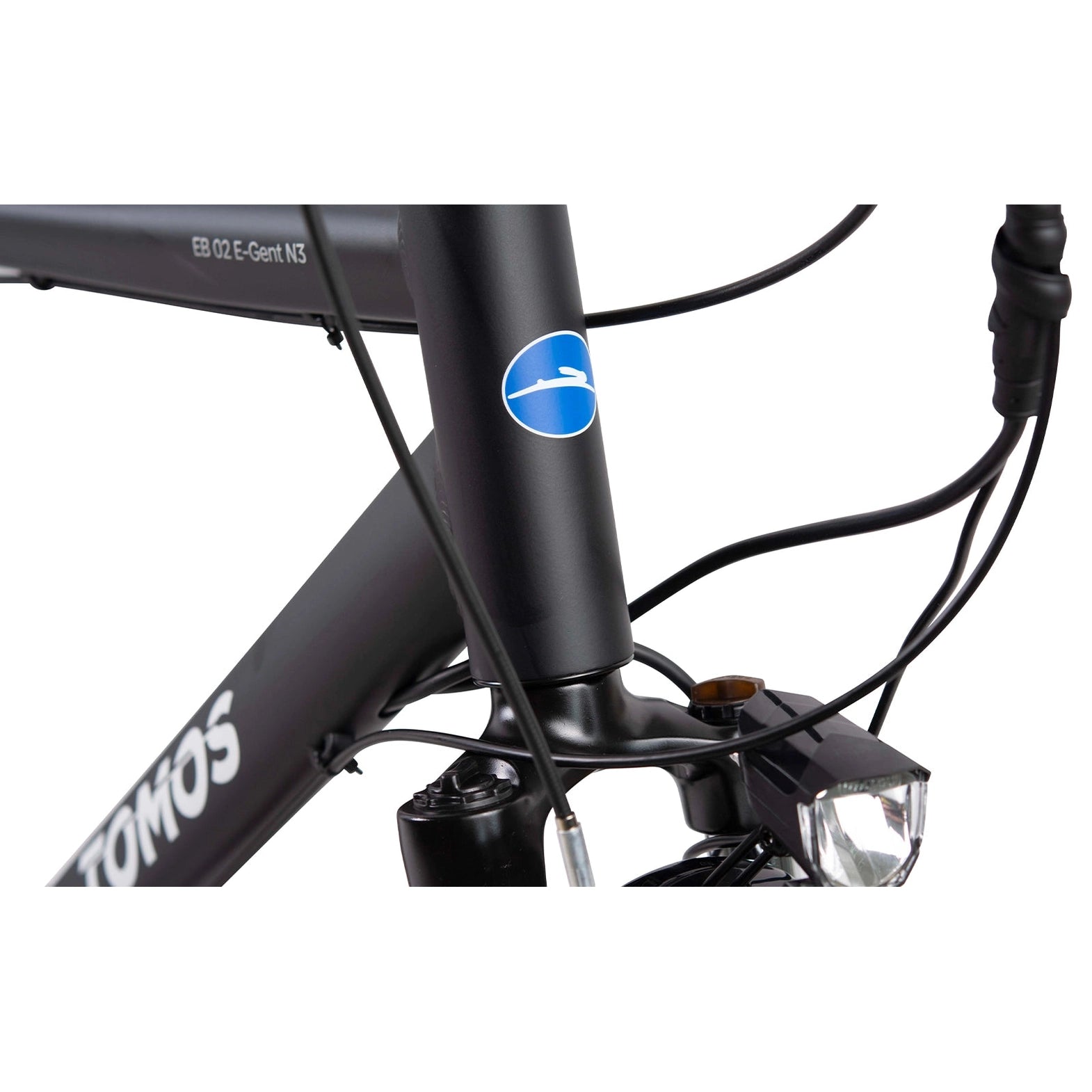 Tomos EB 02 E-Gent N3 – Elektrische Herenfiets – 28 inch – Ananda Voorwielmotor – Shimano Nexus 3 Versnellingen – 468 Wh Accu - AE-trading