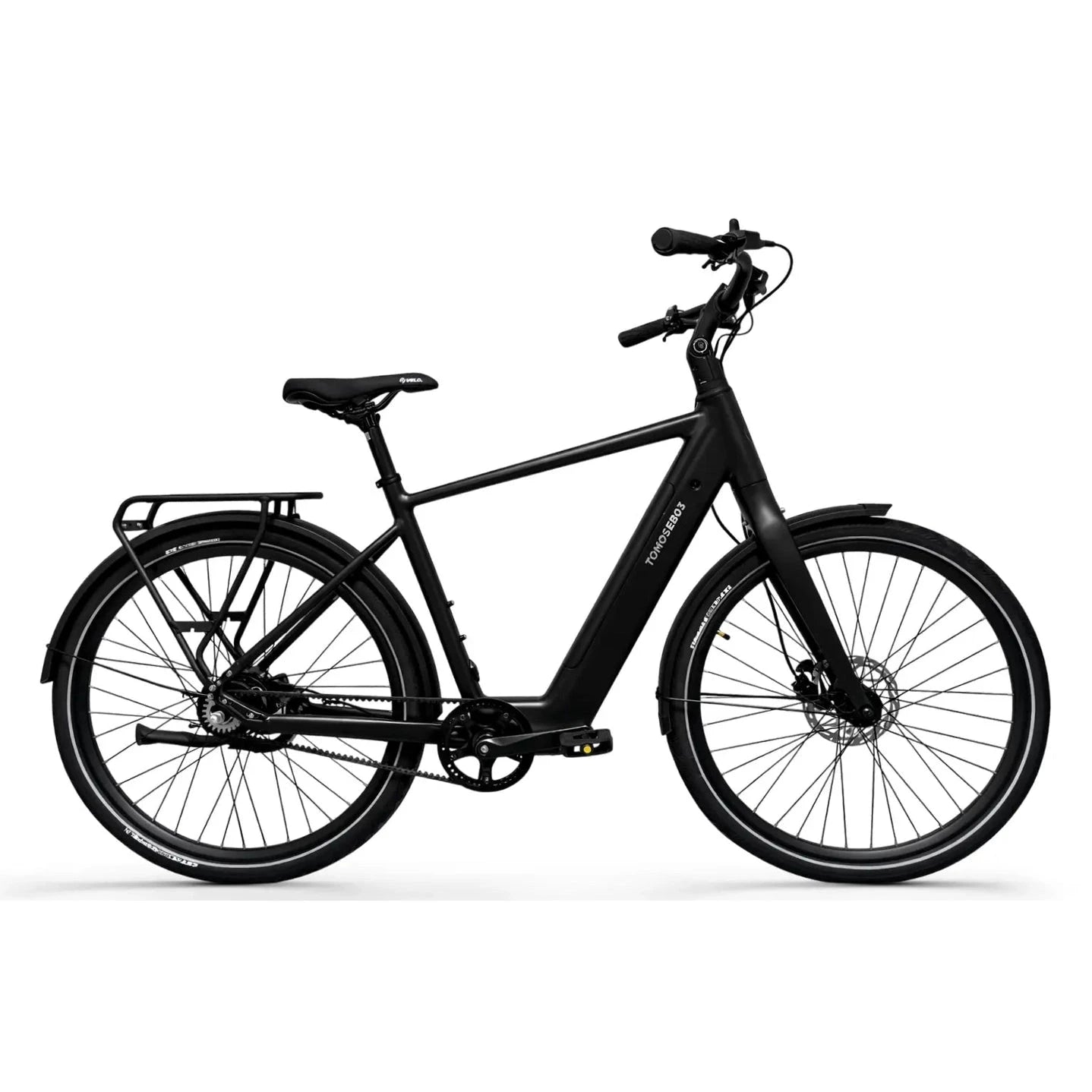 Tomos EB 03 Elektrische Fiets - Mat Zwart - 54 cm - AE-trading