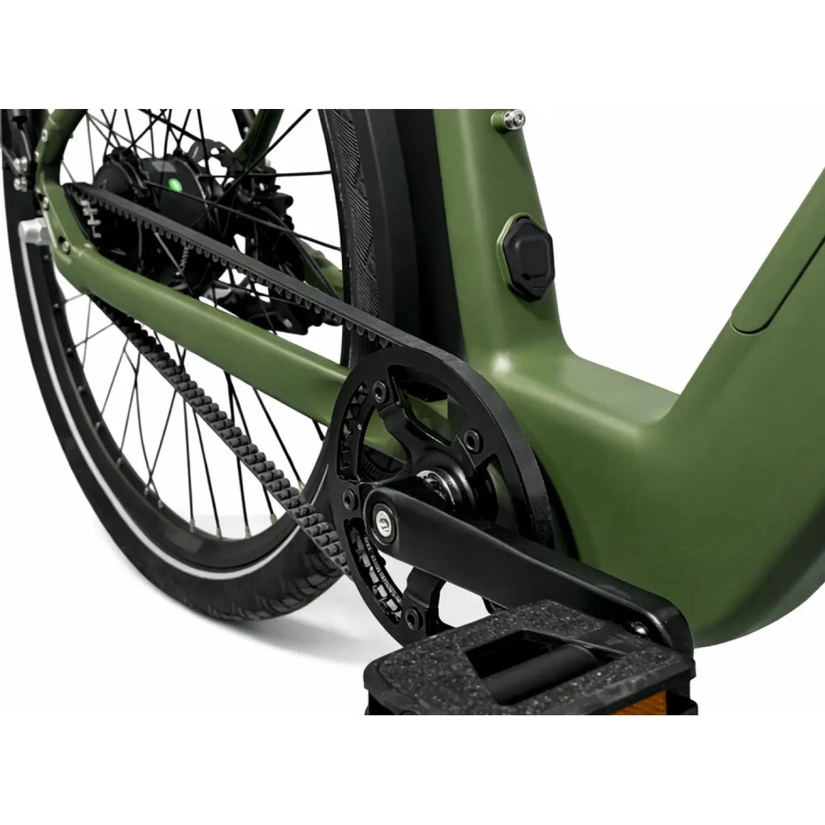 Tomos EB 03 elektrische damesfietsfiets Belt drive & krachtsensor - Blue Matt 50 cm - AE-trading