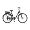 Tomos EB 05 - Elektrische Fiets - Glanzend Zwart - 28 inch - 50 cm - Accu 522Wh - 250W Ananda Voorwielmotor - Shimano Tourney 7 Versnellingen - V-Brake Remmen - AE-trading
