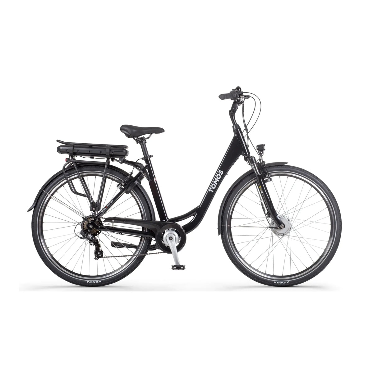Tomos EB 05 Elektrische Fiets 28 inch 50 cm – Glanzend Zwart – 522Wh - AE-trading