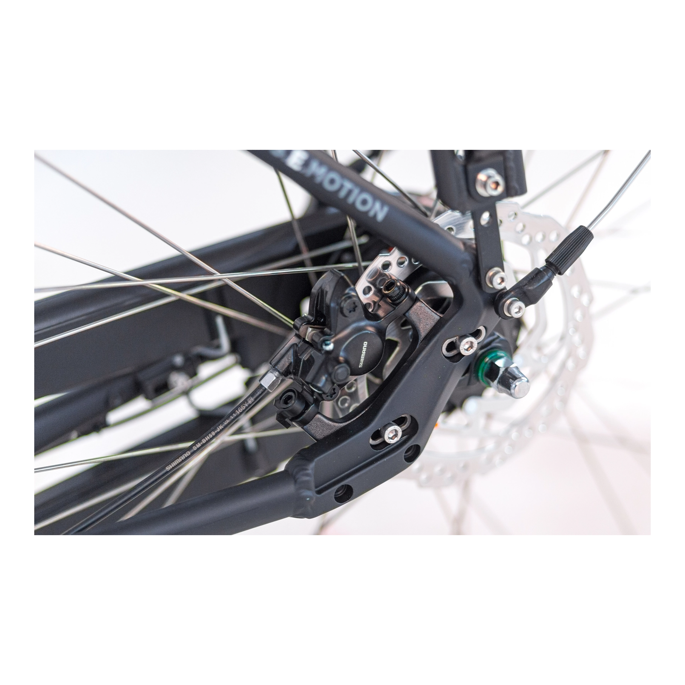Tomos EB 07 - Elektrische Fiets - Mat Zwart - 28 inch - 55 cm - Accu 522Wh - 250W Ananda Voorwielmotor - Shimano Nexus 7 Versnellingen - Hydraulische Schijfremmen - AE-trading
