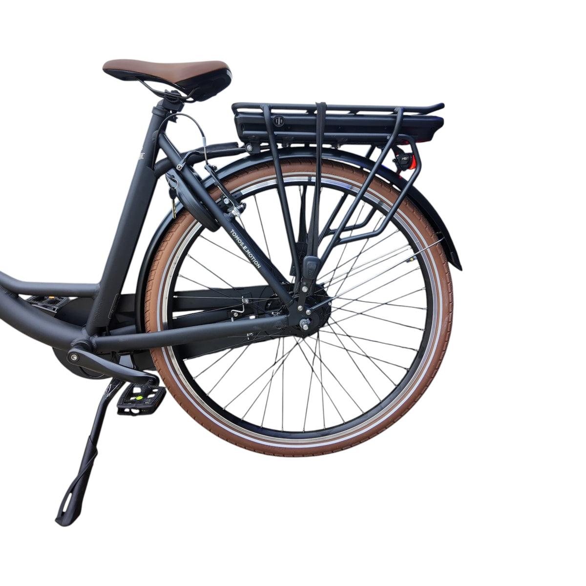 Tomos EB 12 - Elektrische Fiets - Mat Zwart - Lage Instap - 55cm - AE-trading
