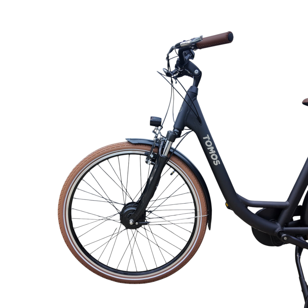 Tomos EB 12 - Elektrische Fiets - Mat Zwart - Lage Instap - 55cm - AE-trading