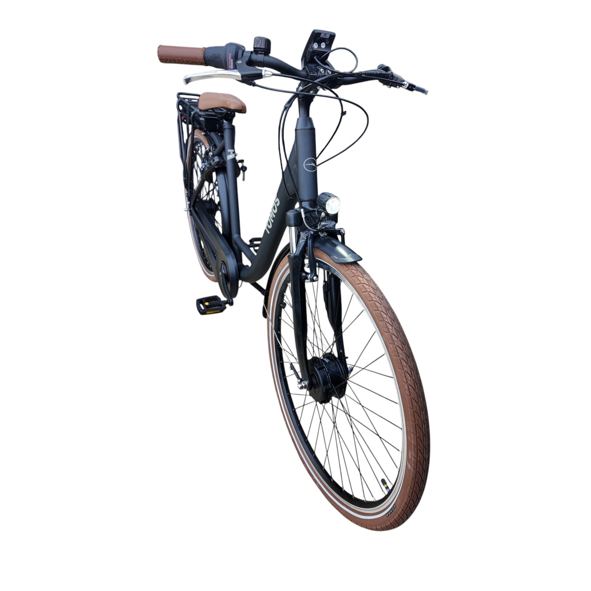 Tomos EB 12 - Elektrische Fiets - Mat Zwart - Lage Instap - 50cm - AE-trading