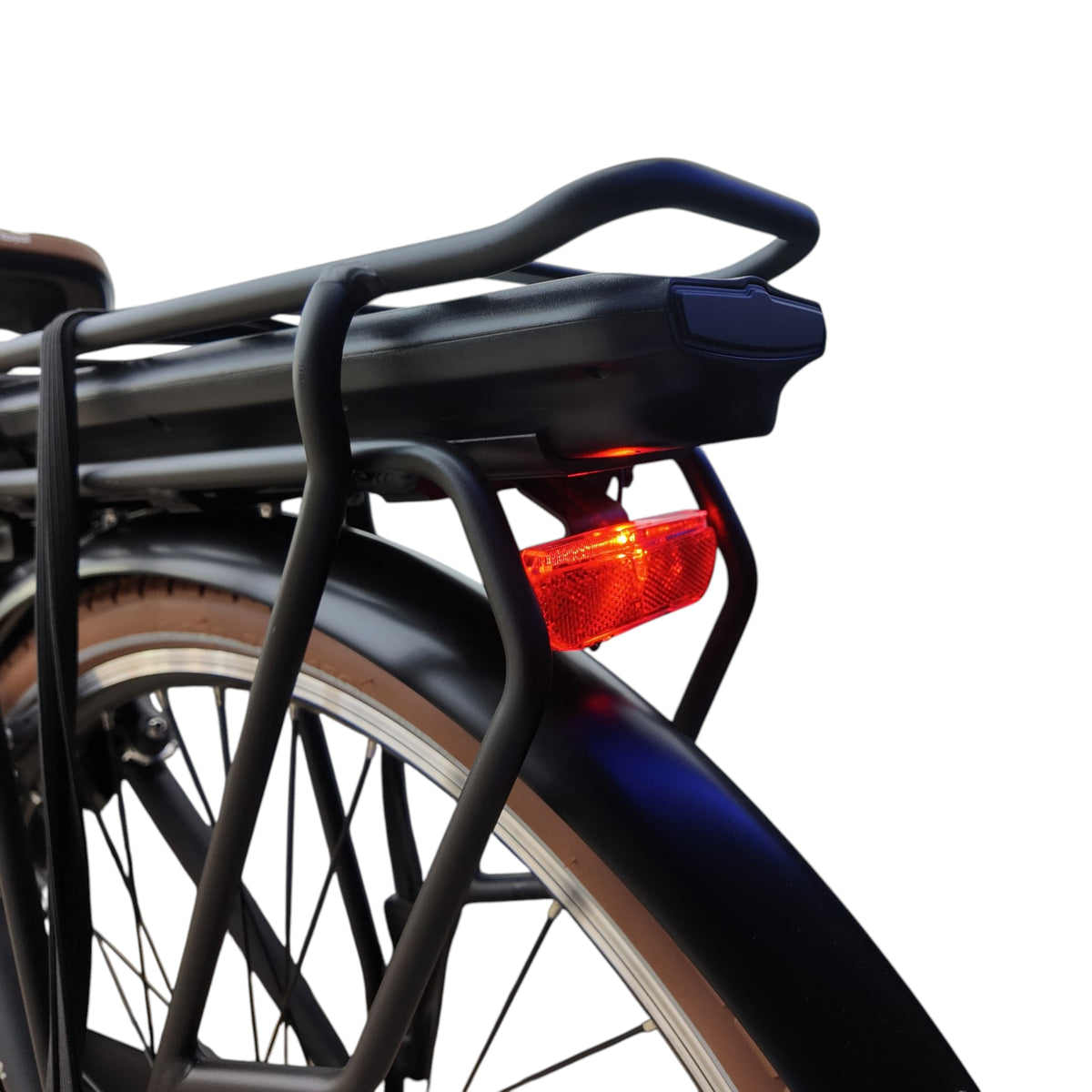 Tomos EB 12 - Elektrische Fiets - Mat Zwart - Lage Instap - 50cm - AE-trading