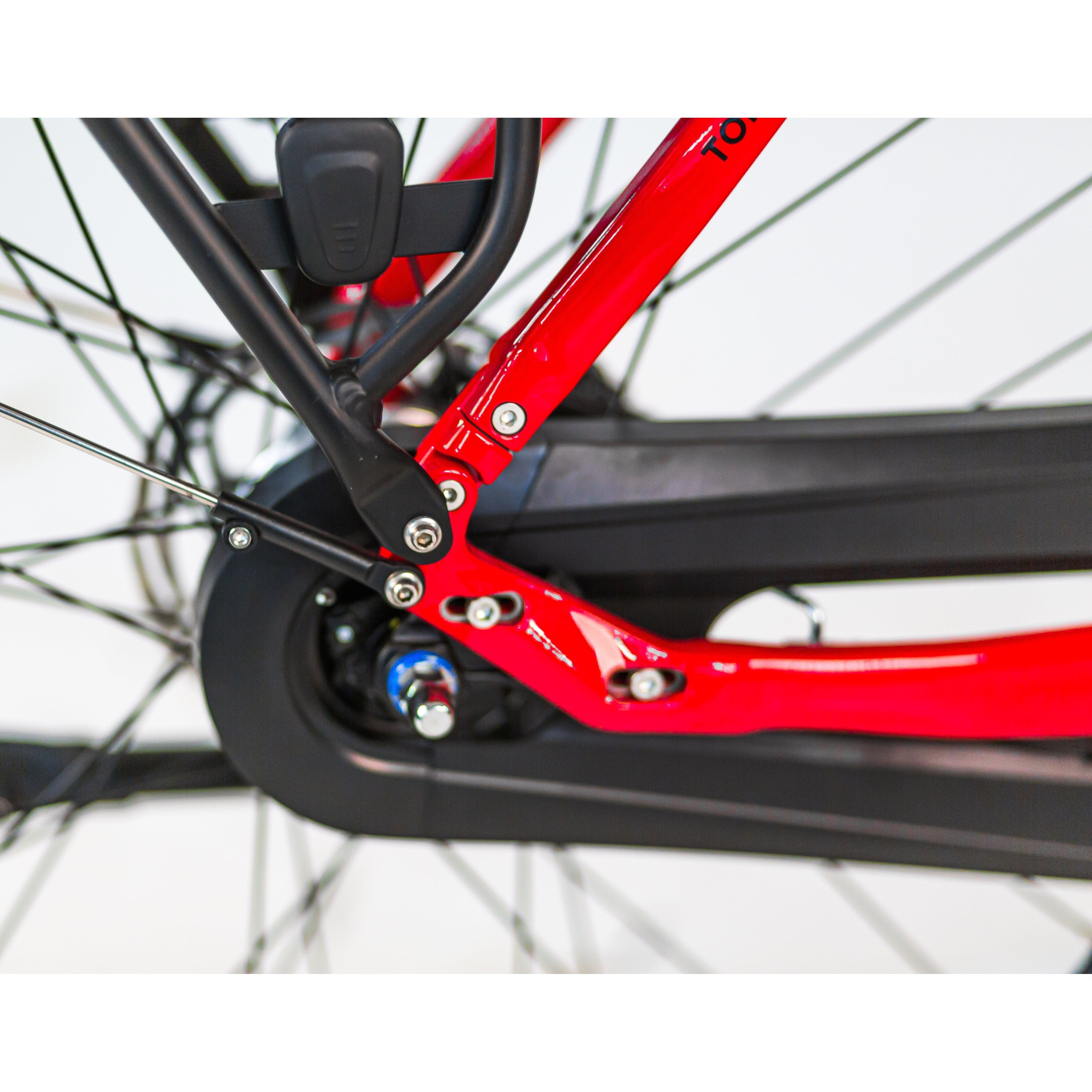 Tomos EB 14 - Red Glossy - Lage Instap - 55m - 748Wh - AE-trading