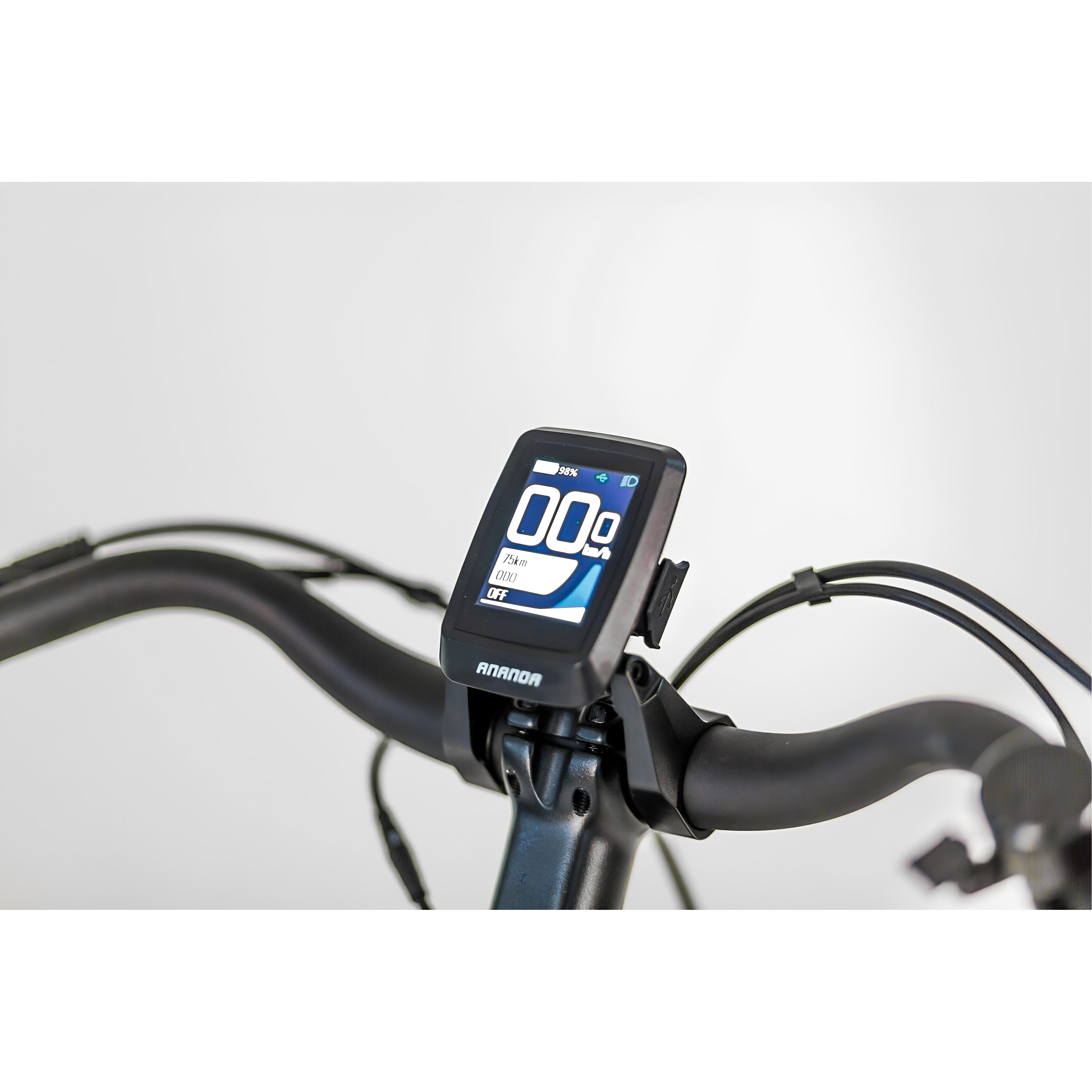Tomos EB 17 Elektrische Fiets- Mat Kiezelgrijs - 55 cm - Middenmotor - AE-trading