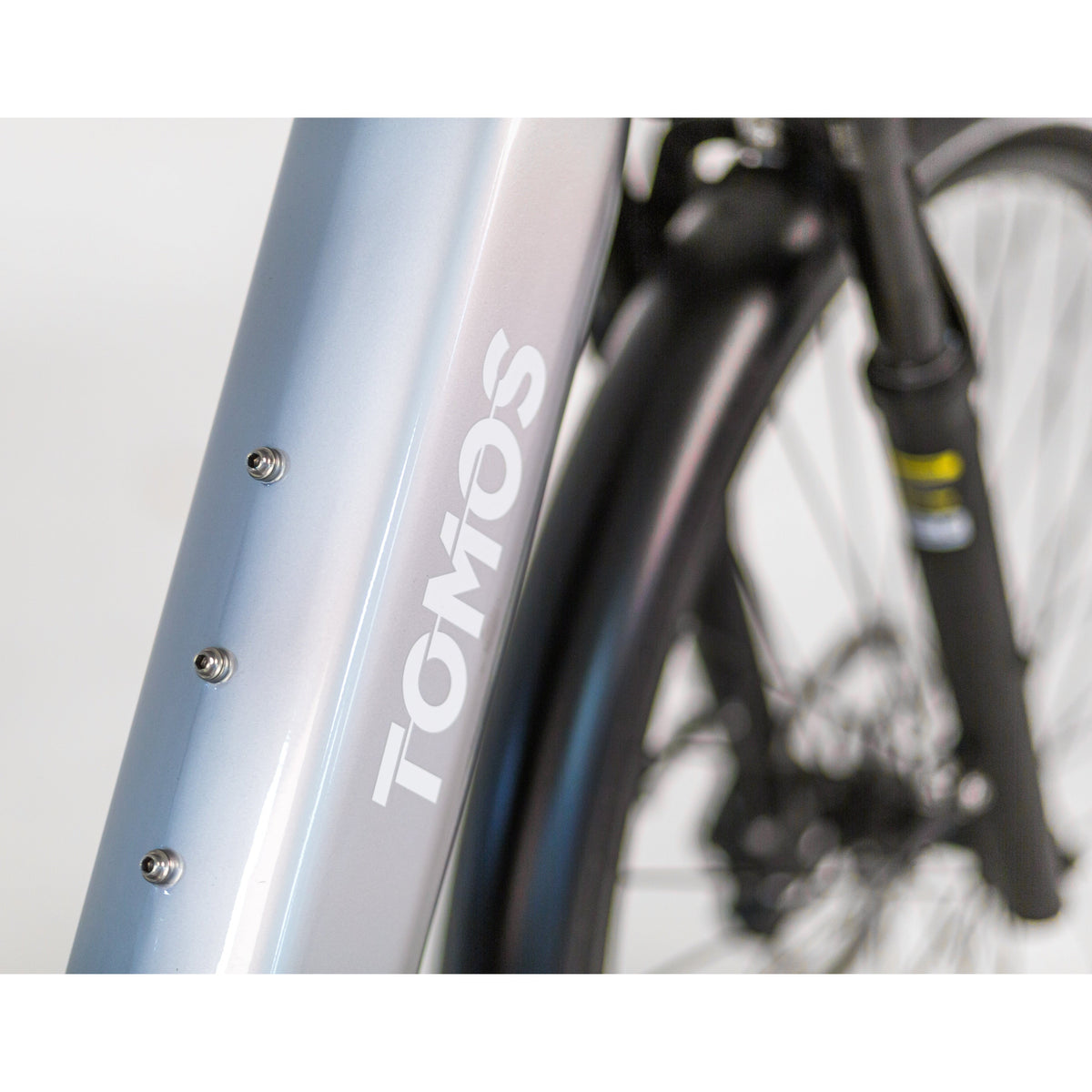 Tomos EB 18 - Elektrische Fiets - Glanzend Zilver-Champagne - 50 cm - AE-trading