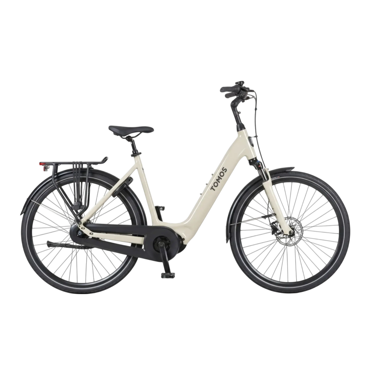 Tomos EB 20 Elektrische Fiets - Mat Kiezelgrijs - 50 cm - Middenmotor - AE-trading