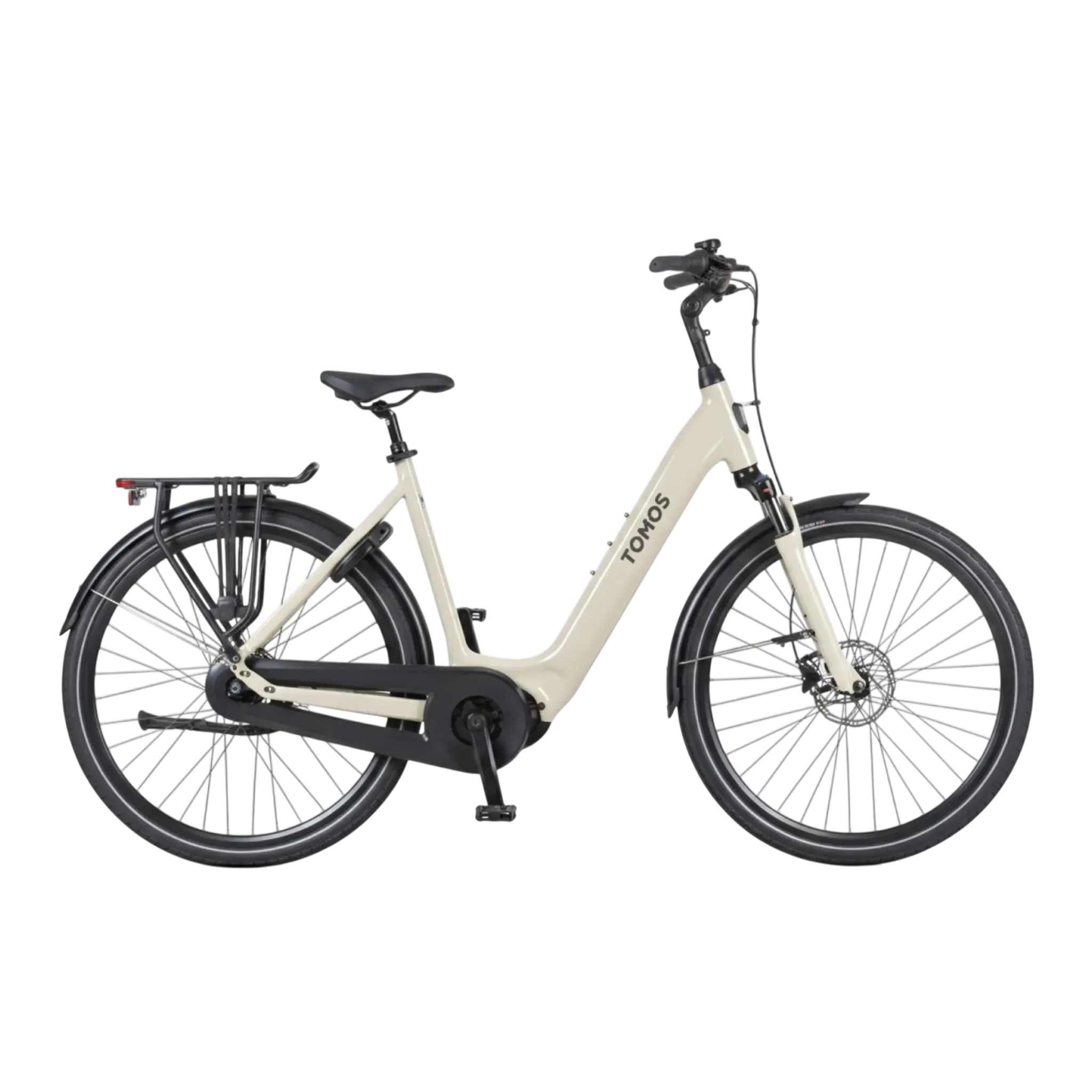Tomos EB 20 Elektrische Fiets - Mat Kiezelgrijs - 50 cm - Middenmotor - AE-trading