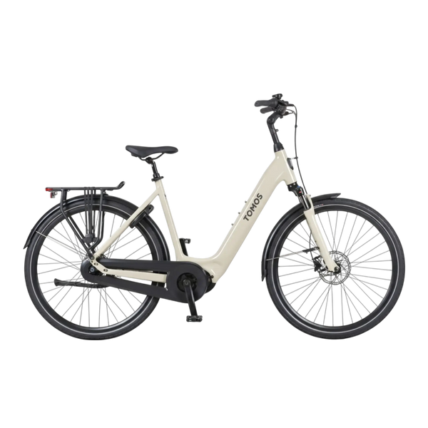 Tomos EB 20 Elektrische Fiets - Mat Kiezelgrijs - 55 cm - Middenmotor - AE-trading