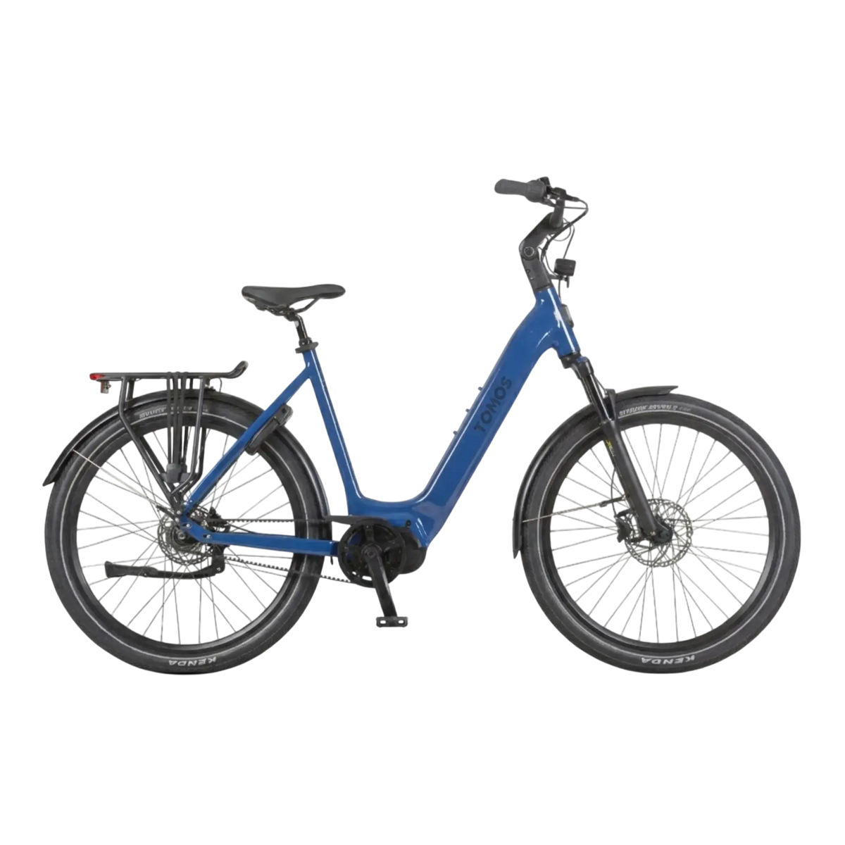 Tomos EB 22 Elektrische Fiets - Glanzend Blauw Saffier - 50 cm - Middenmotor - AE-trading