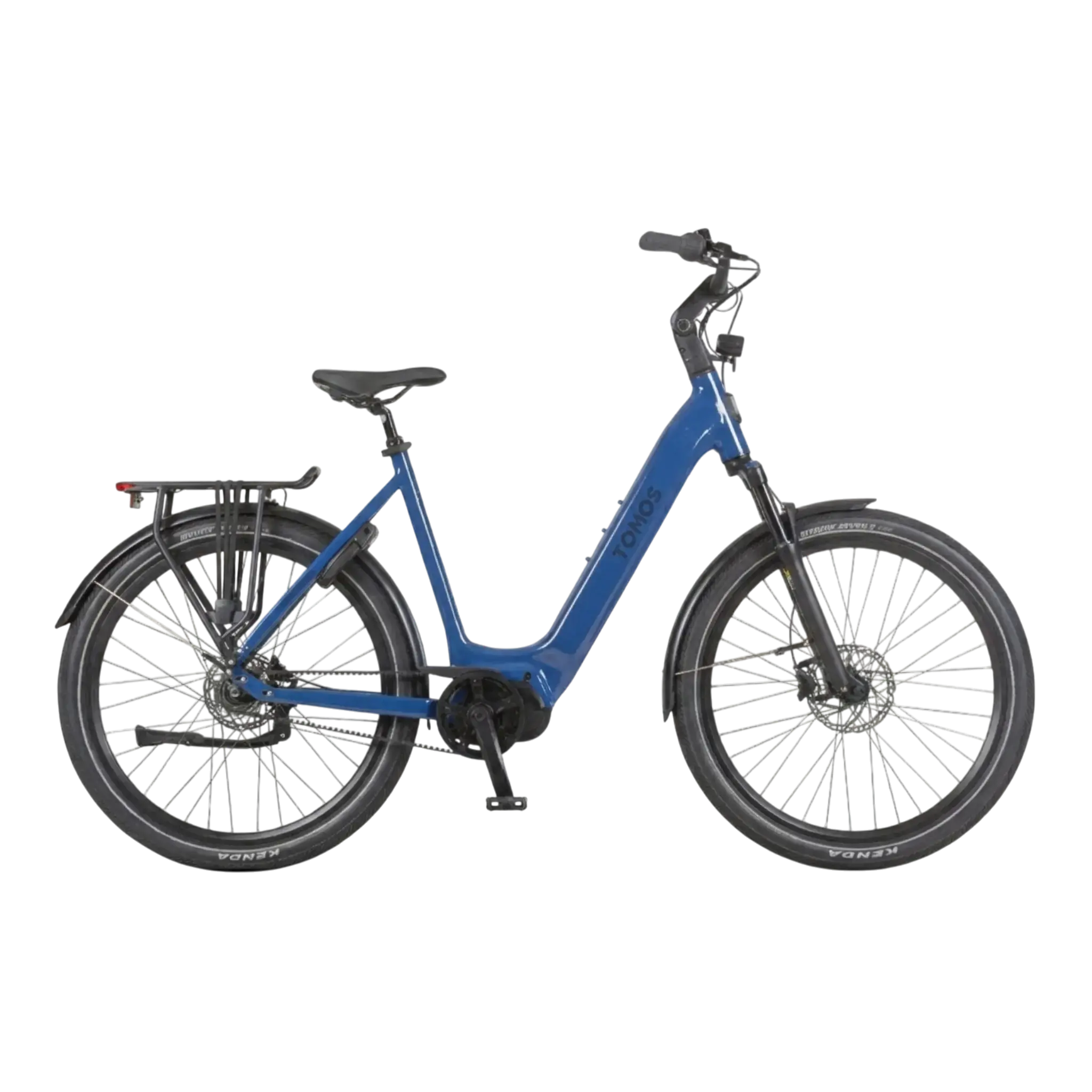 Tomos EB 22 Elektrische Fiets - Glanzend Blauw Saffier - 50 cm - Middenmotor - AE-trading
