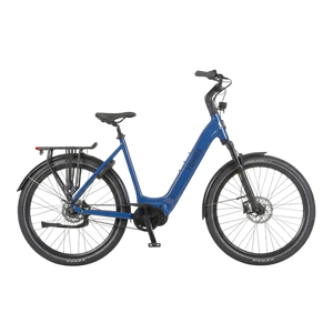 Tomos EB 22 Elektrische Fiets - Glanzend Blauw Saffier - 50 cm - Middenmotor - AE-trading