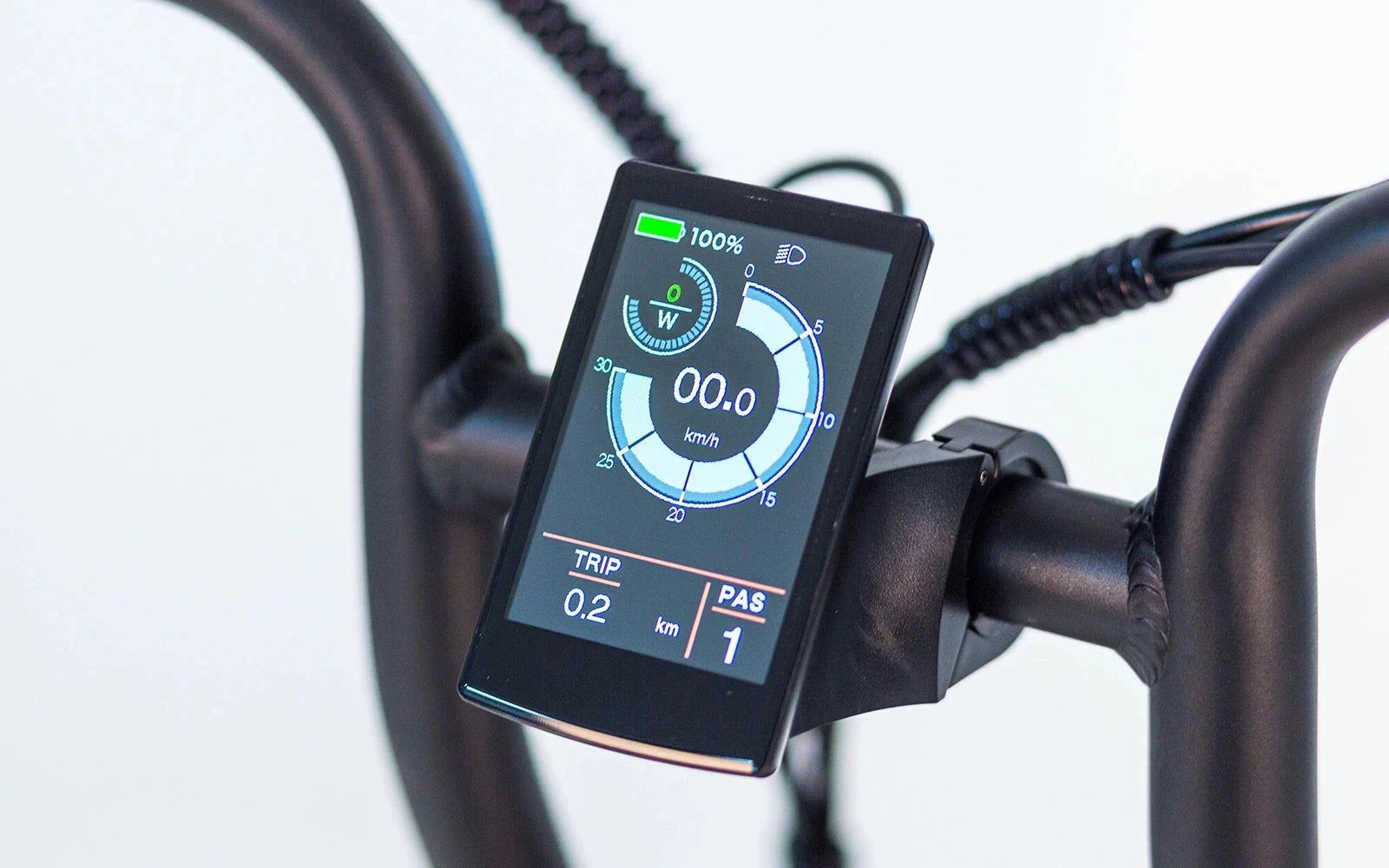 Tomos Flexer Fatbike - Hoge Instap - Mat Zwart