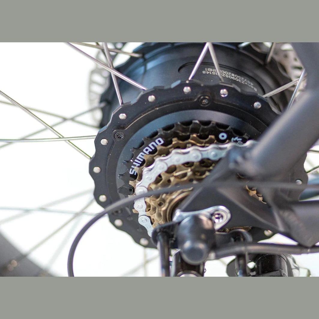Tomos Flexer Fatbike - Lage Instap - Mat Zwart