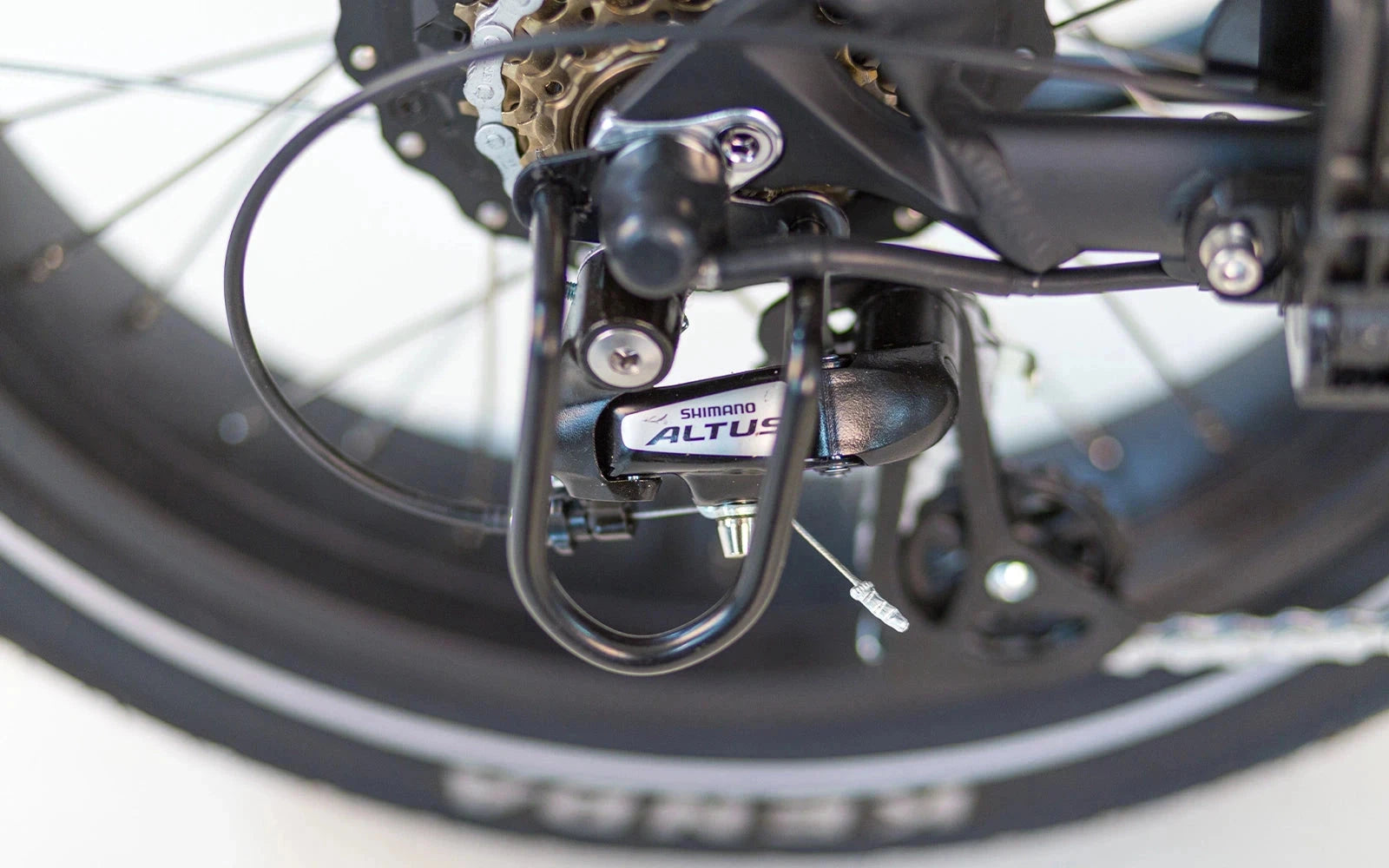 Tomos Flexer Fatbike - Lage Instap - Mat Zwart