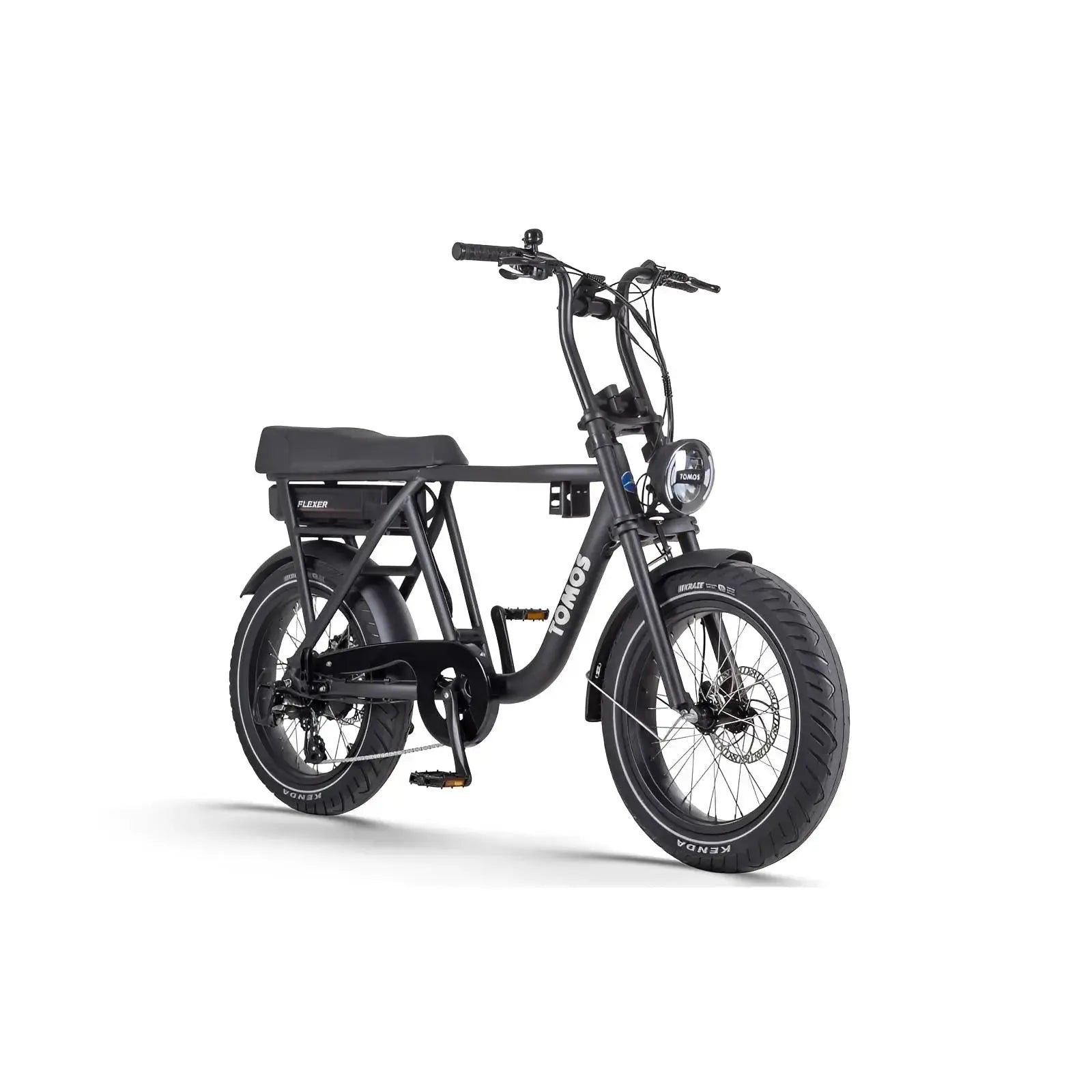 Tomos Flexer Fatbike – Mat Zwart – Hoge Instap - AE-trading