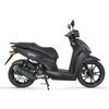 Tomos GS 02 – Black Matt – Euro 5+ Benzinescooter – 49cc – 1,9 kW – CVT – LED-verlichting – 16/14 inch wielen - AE-trading