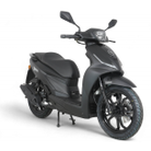 Tomos GS 02 – Black Matt – Euro 5+ Benzinescooter – 49cc – 1,9 kW – CVT – LED-verlichting – 16/14 inch wielen - AE-trading