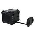 Topbox Coocase Aluminium Zwart 55 L Met Uitschuifbare Rugsteun - AE-trading