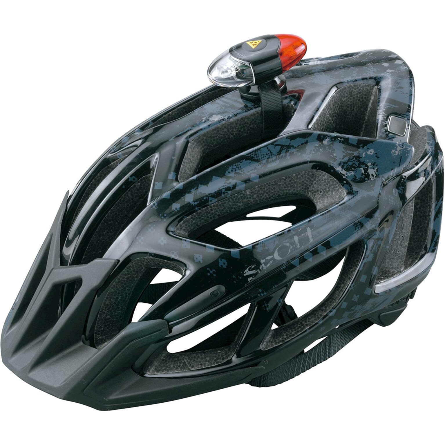 Topeak Helm led HeadLux batterij zwart - AE-trading