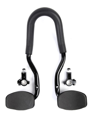 Tranz X tri-bar opzetstuur JD-802 alu zw - AE-trading
